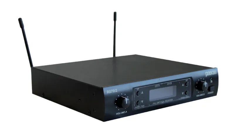 Paso Dual -Channel  PLL UHF wireles