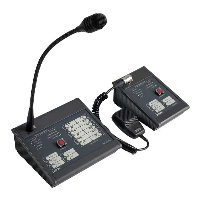 Paso EN54-16 emergency/paging deskt