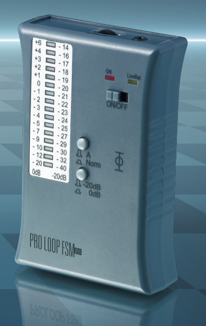 [A-4292-0] Audioropa PRO LOOP FSMplus styrkemåler